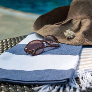 Turkish Towel | Pool Beach Bath Multipurpose Towel for Travel